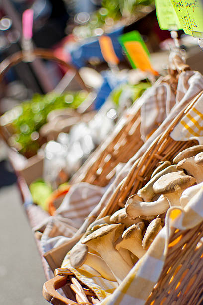 Mushrooms at the Farmers Market
