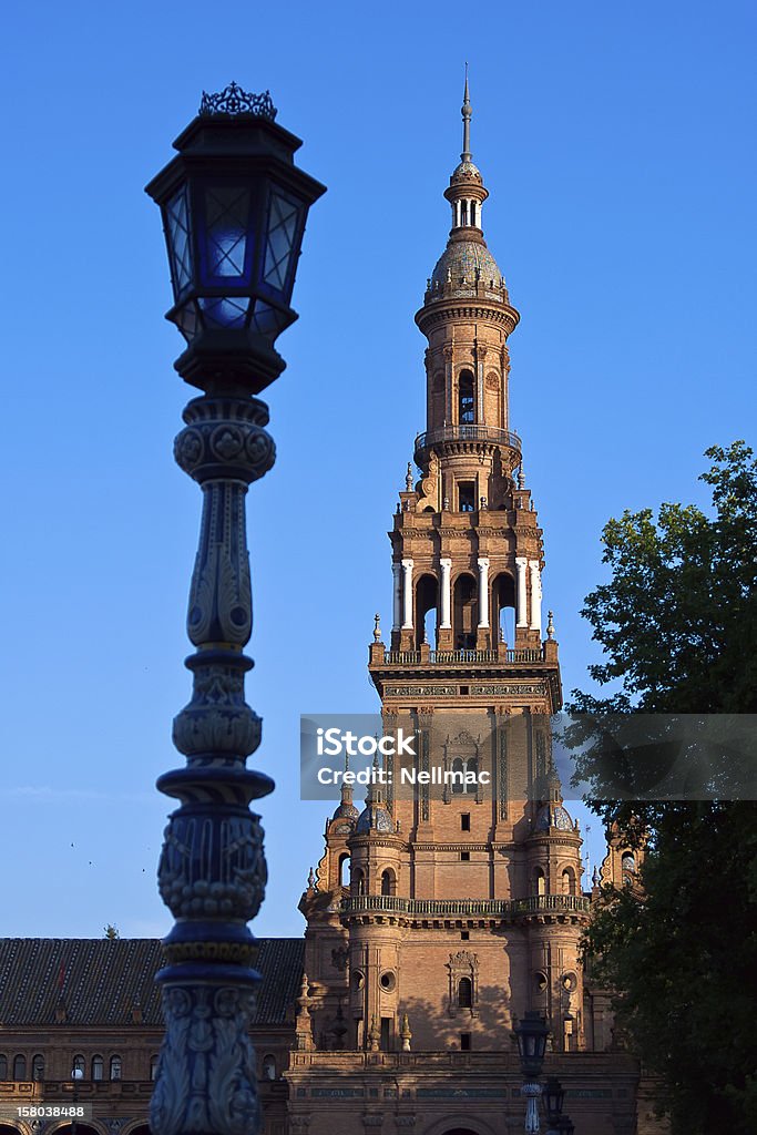 Sevilha, Andaluzia, Espanha. Da famosa Torre Giralda Catedral - Foto de stock de Andaluzia royalty-free