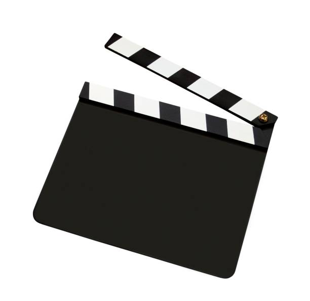 istock Film clap board 158040882