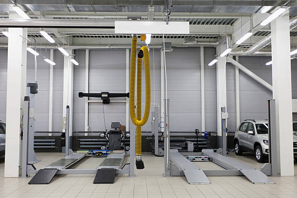 istock A empty repair garage for cars 158042960