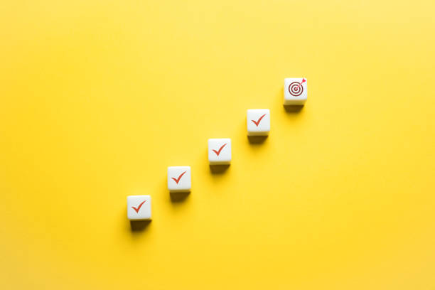 istock Completion of all stages and achievement of the goal. 1580450421