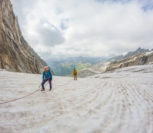 Mountaineering in the Alps