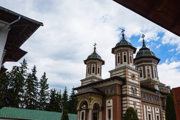 istock Monastery in Sinaia, Romania 1580487395