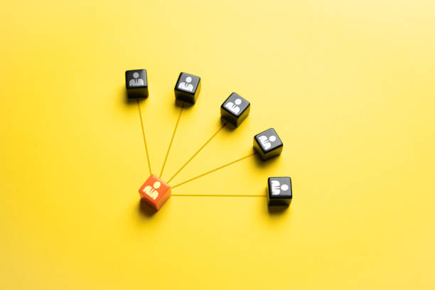 istock Manager and subordinates. Delegation of work, feedback. 1580497043