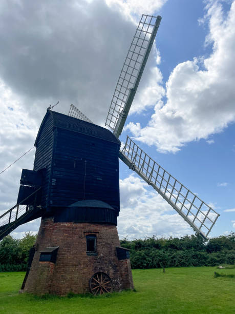 istock Traditional old  windmill. England, UK, Europe. 1580598066