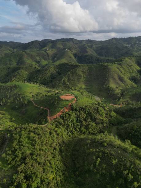 istock Drone shot of yali's mountains 1580662691