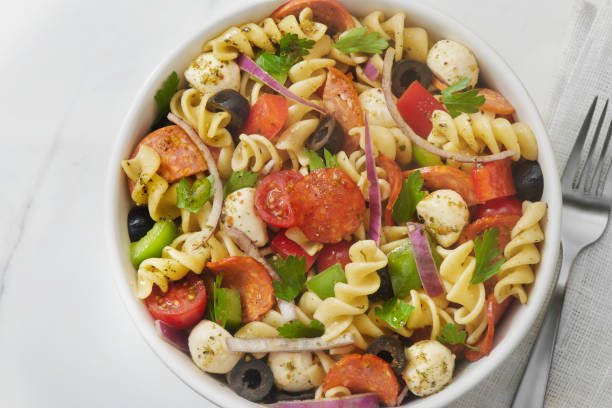 istock The Viral Pepperoni Pizza Pasta Salad 1580781051