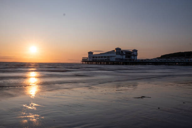 istock The Grand Pier, Weston-Super-Mare At Sunset 1580783581