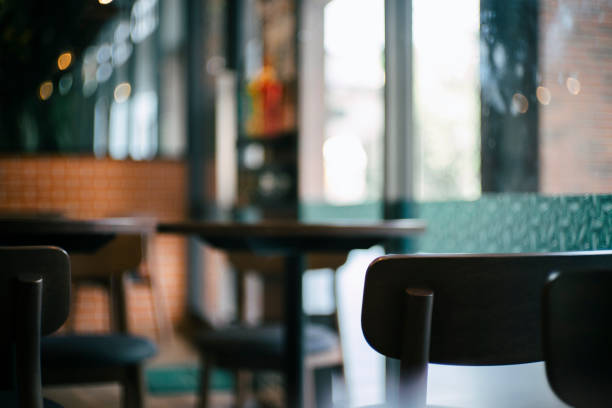 istock Chair Interior of a modern restaurant or bar 1580853359