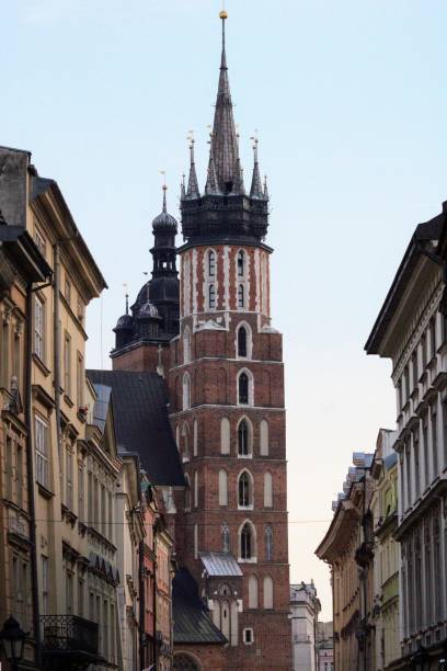 istock Bazylika Mariacka As Viewed From Florenska Street. 1580923453