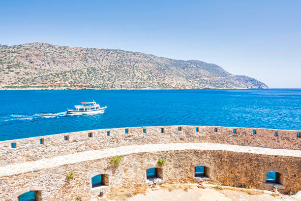 istock View from old Venetian Fortress Spinalonga. Until 1957 used as a leper station, now it is a popular tourist destination. 1580929381