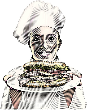 Chef and Sandwich
