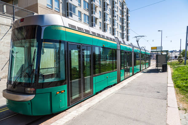 istock Public transport, tram in Helsinki 1581029461