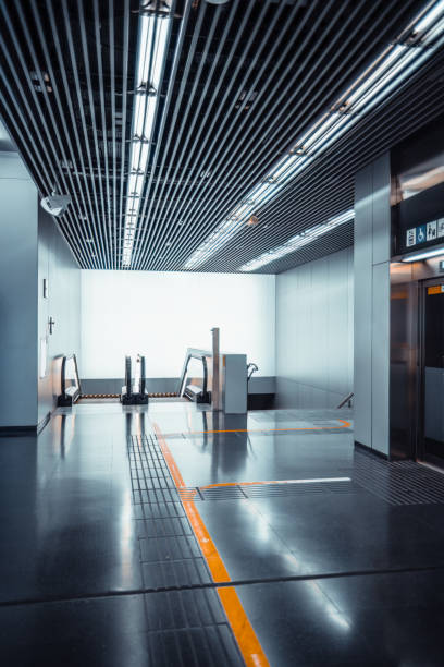 istock Modern Metro and Airport Passageway 1581054221