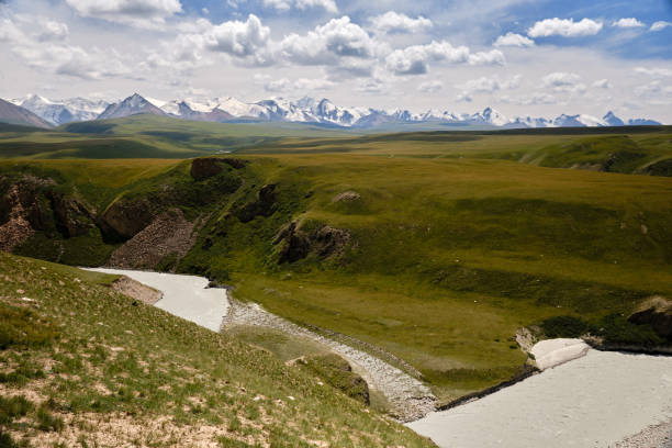 istock Saryjaz river valley in summer 1581254297