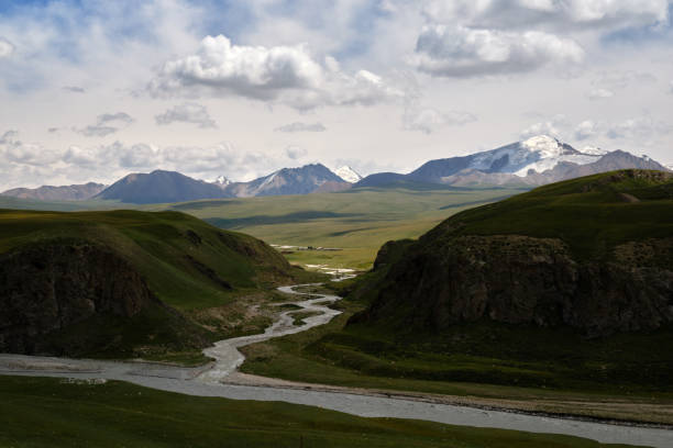 istock Saryjaz river valley in summer 1581255630
