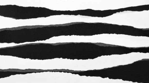 istock Ripped black and white paper 1581288102