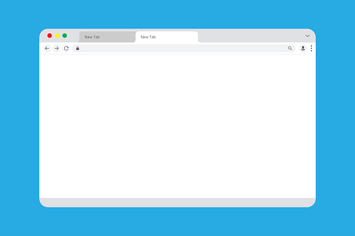Computer Browser Image Browser Window Computer Web Window Screen Internet Empty Page Search ...