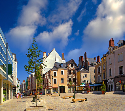 The square in Orleans. Joan of Arc nicknamed \