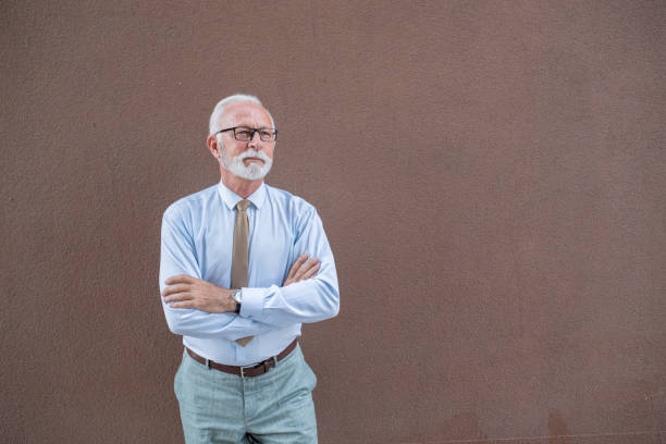 istock Happy senior businessman 1581608201