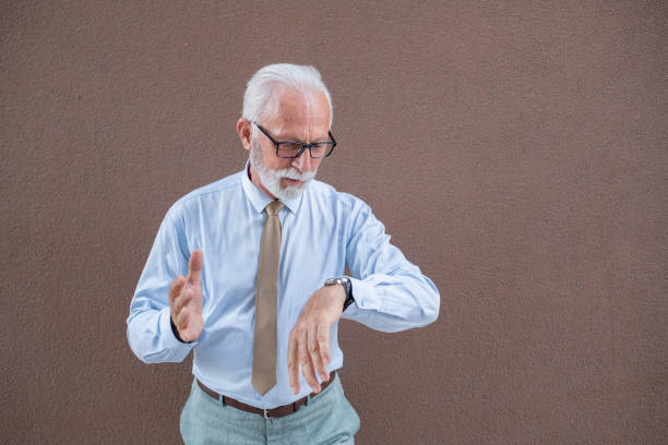 istock Happy senior businessman 1581608207