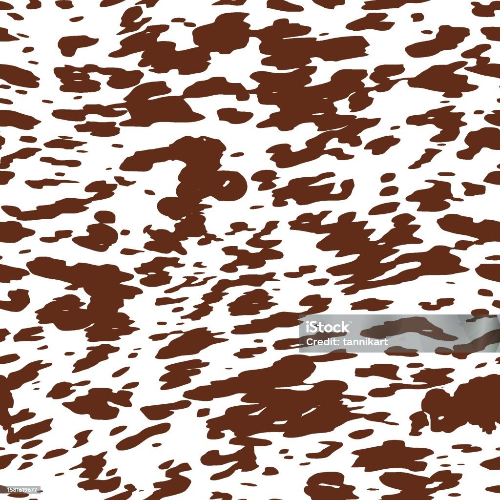 Repeatable Cow Pattern Cow Print Seamless Pattern Animal Print Repeat Vector Design Stock ...