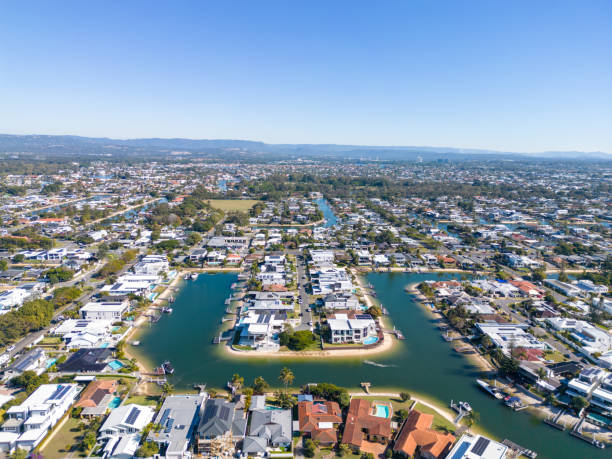 istock Waterfront Properties, Broadbeach, Gold Coast, Queensland, Australia 1581620301