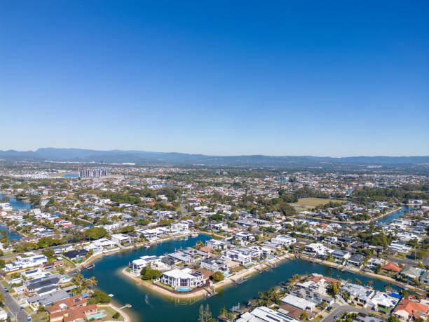 istock Waterfront Properties, Broadbeach, Gold Coast, Queensland, Australia 1581620331