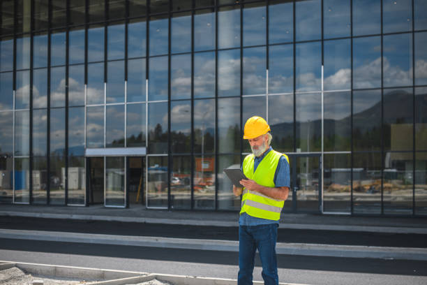 istock Senior Caucasian Male Architect Working In A New Project 1581631820