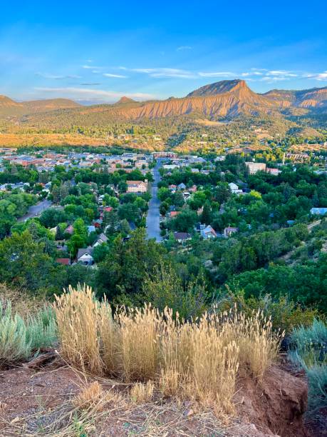 istock Sunrise from top of the hill, Durango, Colorado 1581632349
