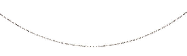 istock curved metal necklace with clipping path 158167672