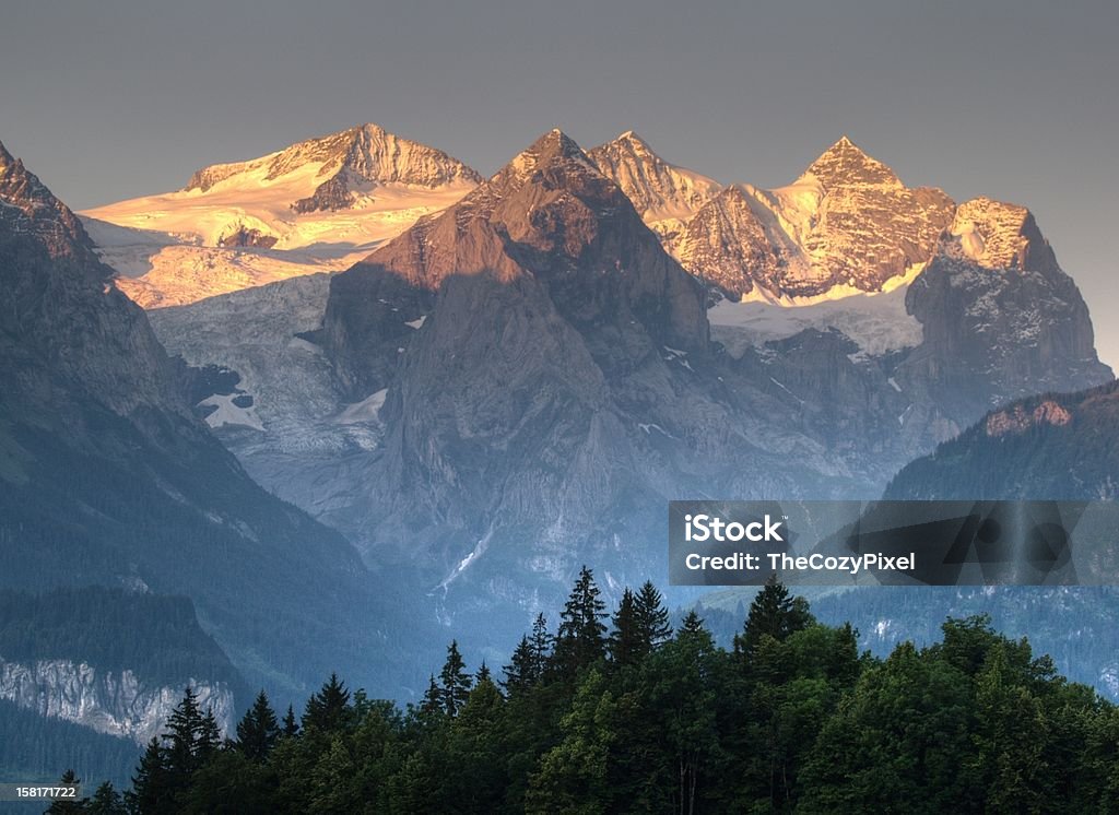 Wetterhorn - Lizenzfrei Berner Alpen Stock-Foto