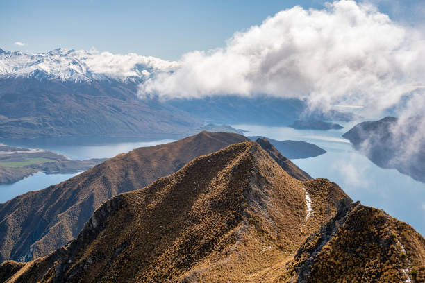 istock Walking Roys Peak track near Glendhu Bay 1581722445
