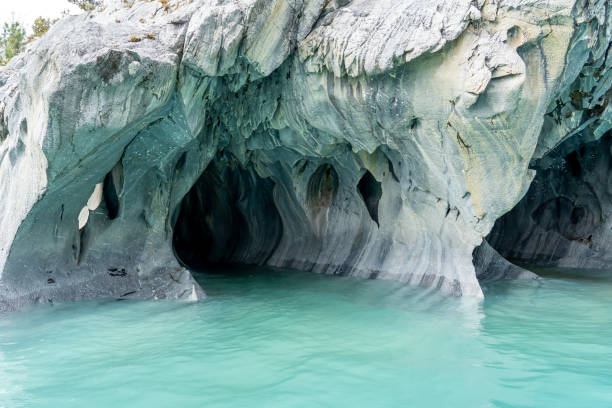 istock Marble Caves on Lake General Carrera, Patagonia, Chile. 1581748664