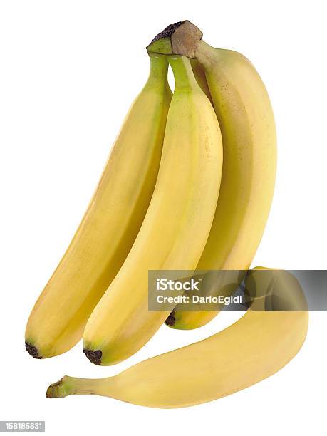 Cibo Frutta Banana - Fotografie stock e altre immagini di Banana - Frutto tropicale - Banana - Frutto tropicale, Cibo, Composizione verticale