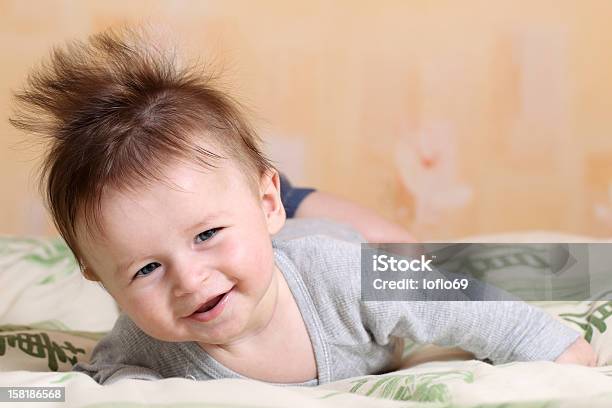 Mohawk Hairstyle For Baby Stock Photo - Download Image Now - 0-11 Months,  Babies Only, Baby - Human Age - iStock