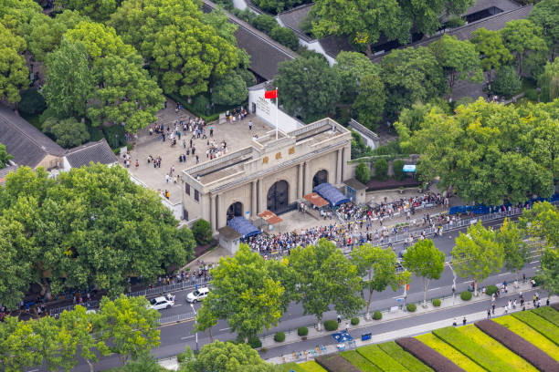 The President Office is a very famous tourist attraction in Nanjing.
