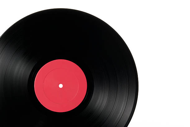 istock Isolated shot of LP Record against white background 158189283