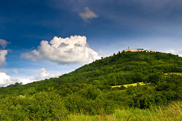 istock Old stone Motovun and the nature 158191129