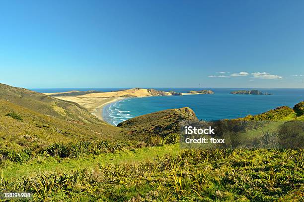 Playa De Noventa Millas A Cabo Reinga Foto de stock y más banco de imágenes de Aire libre - Aire libre, Azul, Azul turquesa