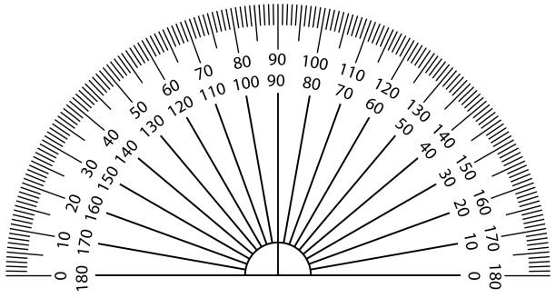 illustrations, cliparts, dessins animés et icônes de rapporteur - ruler measuring instrument of measurement white