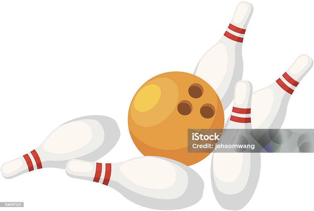 De Bowling illustration - clipart vectoriel de Activité de loisirs libre de droits