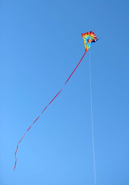 istock Colorful kite on the blue sky 158199304