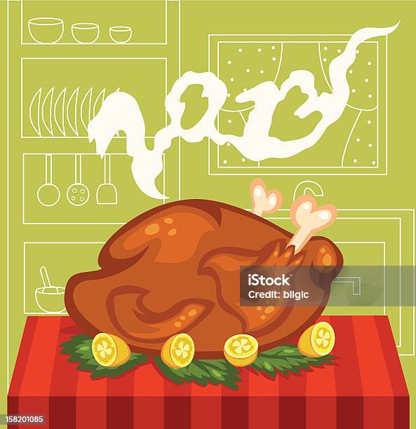 Turkey Stock Illustration - Download Image Now - Christmas, Dinner Party, 2013