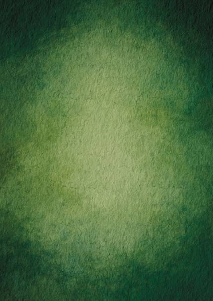 istock Abstract grunge green background watercolor illustration for decoration on nature, healthy and organic lifestyle. 1582014451
