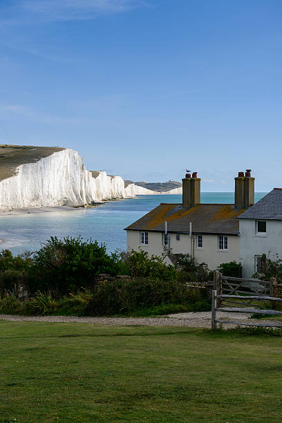 istock cottages with fantastic views over sea front 158202341