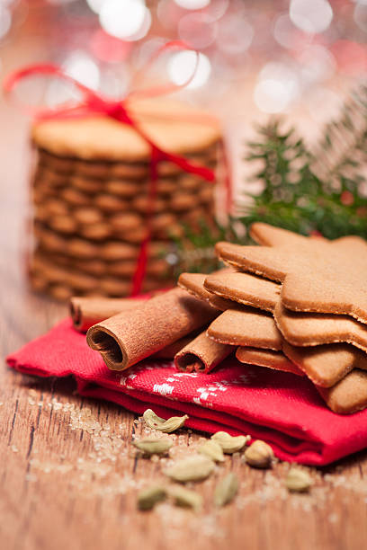 istock Christmas cookies and spices 158202794