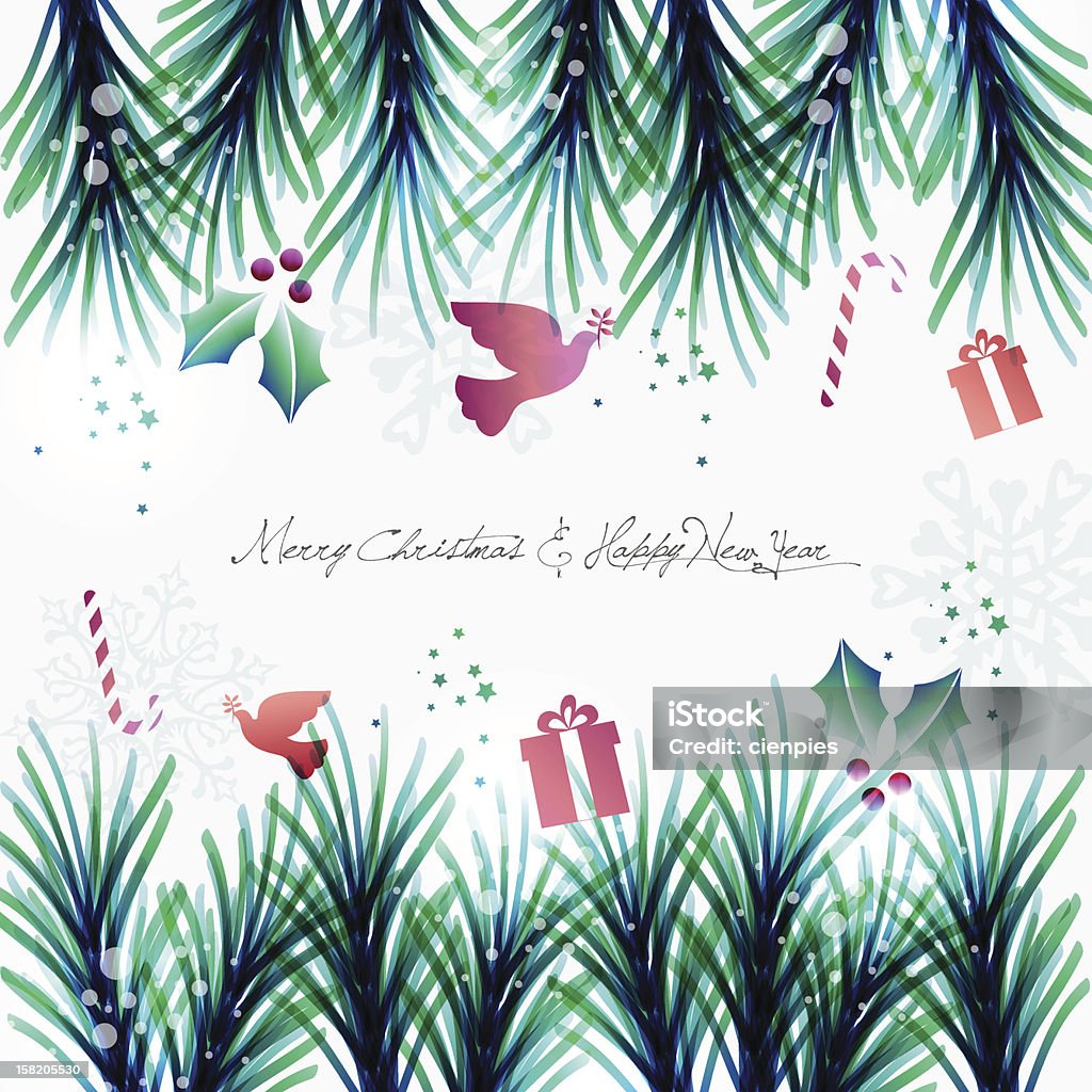 メリークリスマスと新年のハッピー�アワー - 冬のロイヤリティフリーベクトルアート