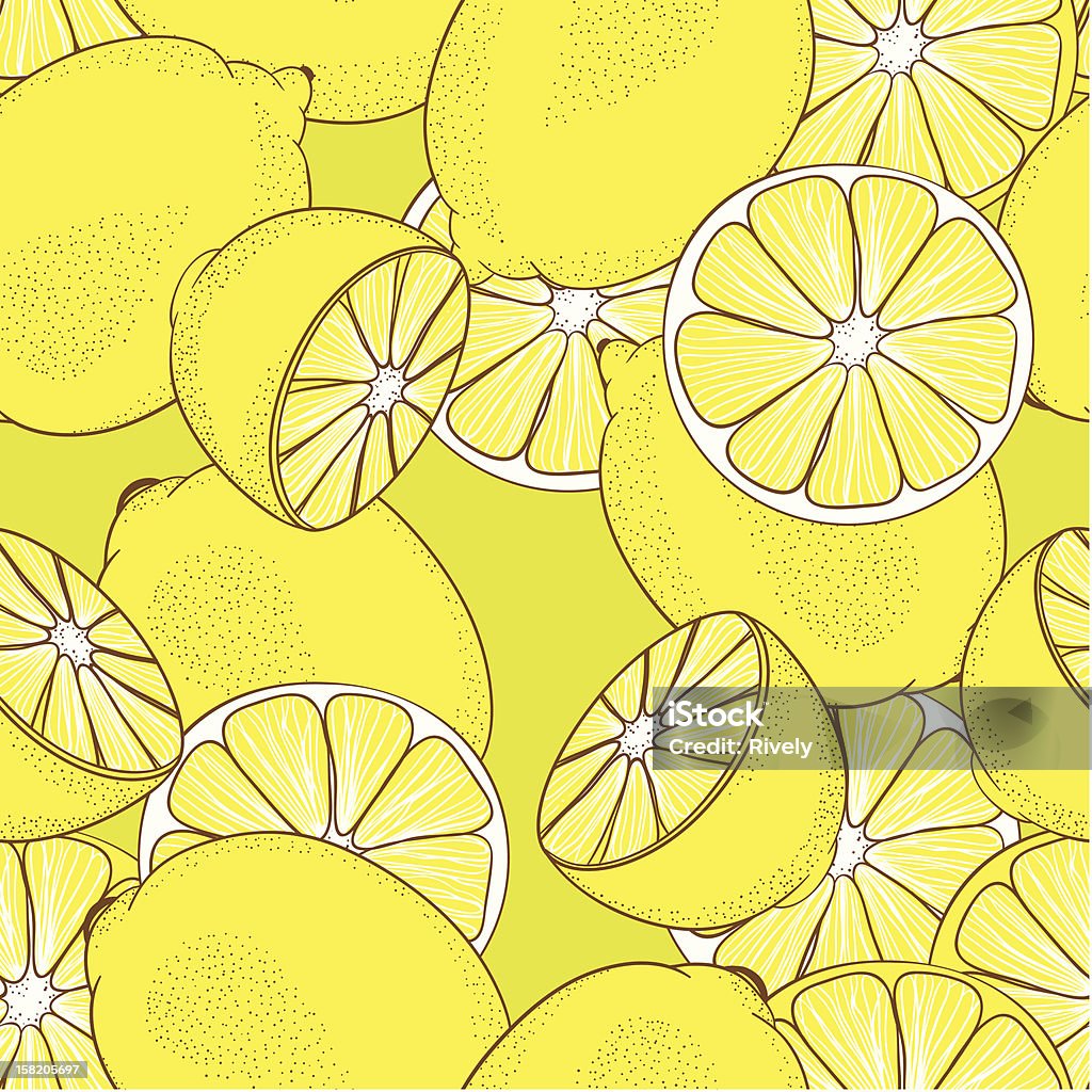 seamless pattern from yellow juicy lemons juicy yellow lemons scattered on background Backgrounds stock vector