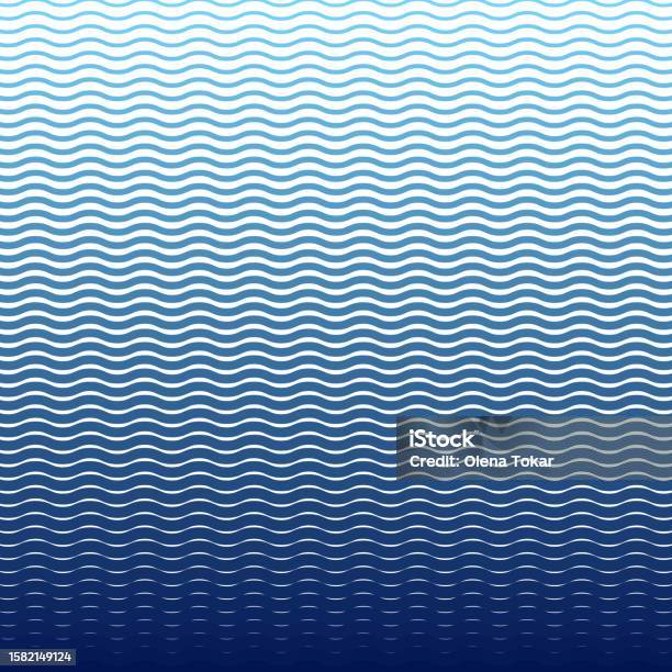 Semitone Graphics Horizontal Lines Linear Semitone Waves Pattern With Horizontal Stripes ...
